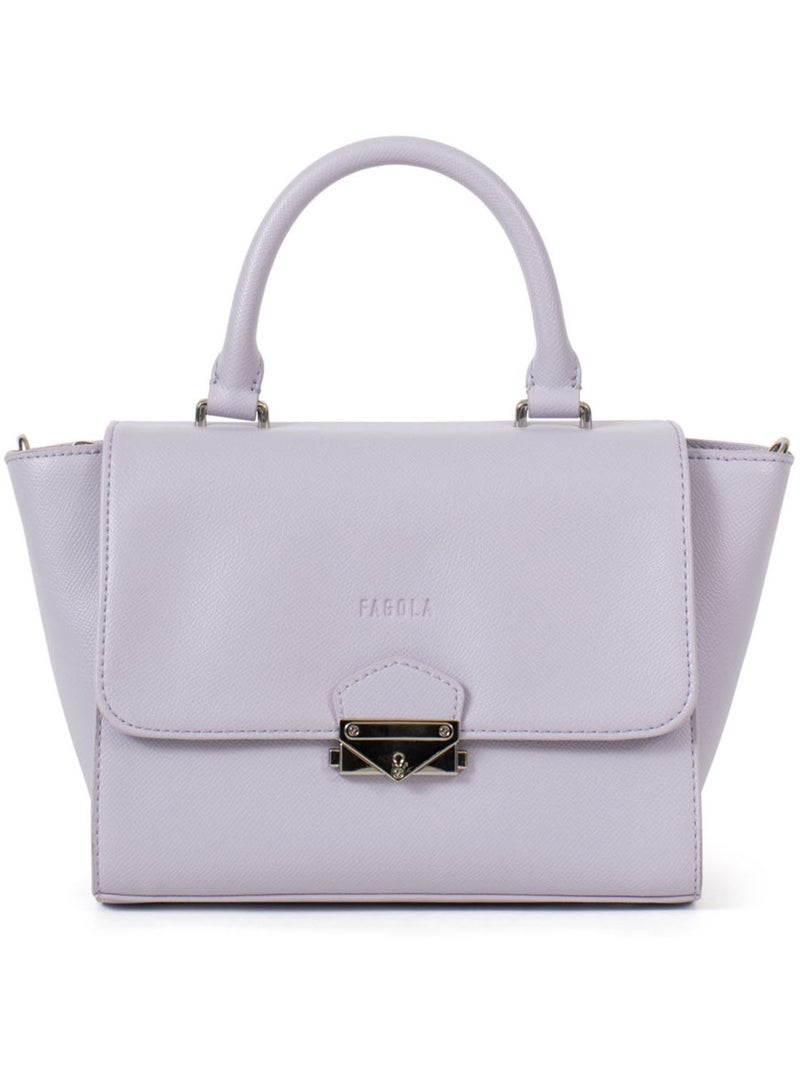 Sac porté main 1 poignée Tessa Femme Mauve lilas - Kiabi