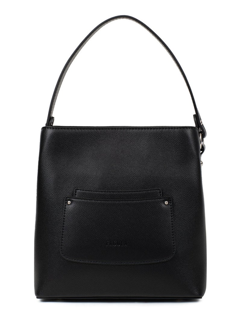 Sac porté main 1 poignée Tessa Femme Noir - Kiabi