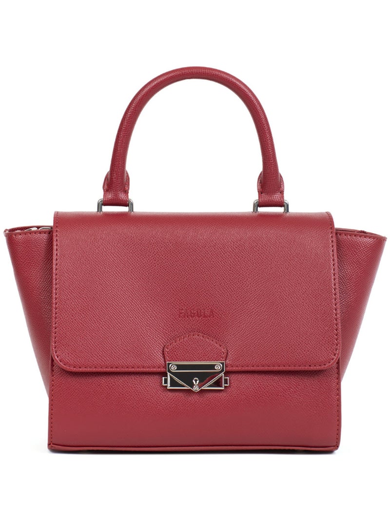 Sac porté main 1 poignée Tessa Femme Rouge carmin - Kiabi