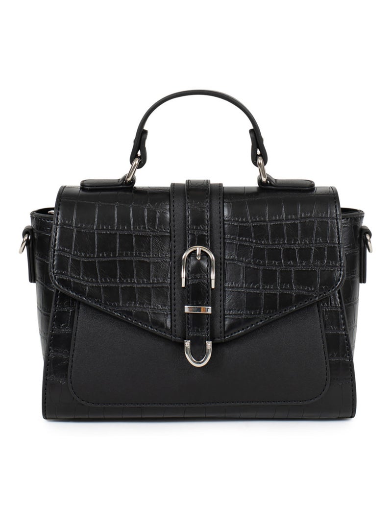 Sac porté main 1 poignée Véra Femme Noir - Kiabi