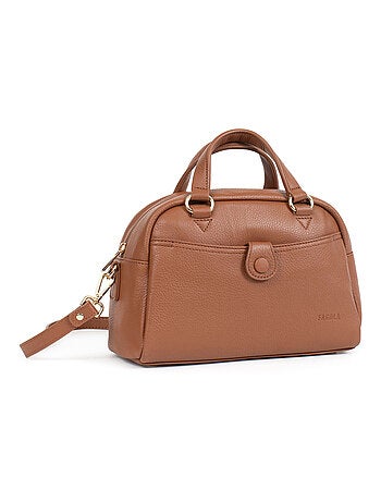 Sac porté main 2 poignées - Cuir Nos intemporels d'automne | FAGOLA