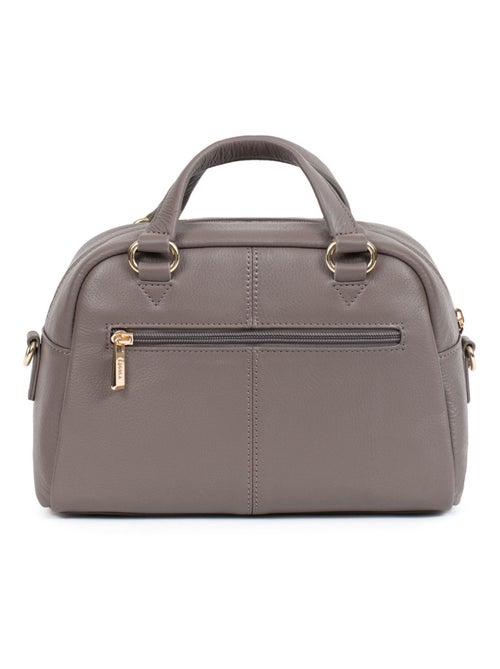 Sac porté main 2 poignées - Cuir Nos intemporels d'automne  | FAGOLA - Kiabi