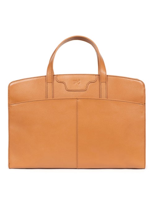 Sac porté main 2 poignées  A4  Cuir BASTILLE - Kiabi