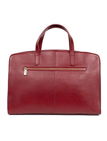 Sac porté main 2 poignées A4 Cuir BASTILLE