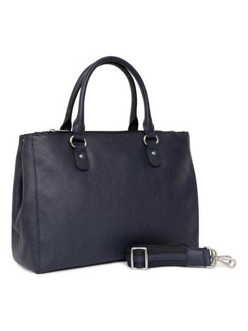 Sac porté main 2 poignées  A4  Cuir CONFORT - Kiabi