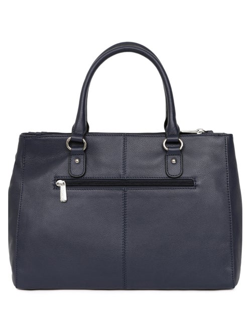 Sac porté main 2 poignées  A4  Cuir CONFORT - Kiabi