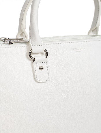 Sac porté main 2 poignées a4 cuir confort hexagona