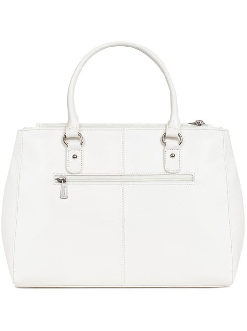Sac porté main 2 poignées  a4  cuir confort hexagona - Kiabi