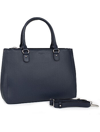 Sac porté main 2 poignées a4 cuir confort hexagona