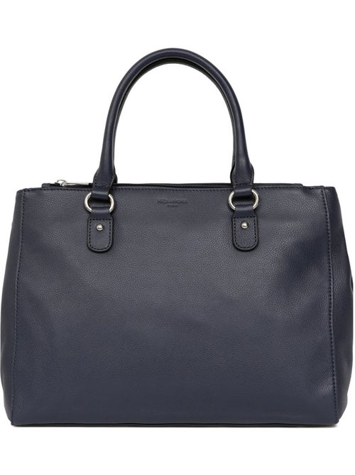 Sac porté main 2 poignées  a4  cuir confort hexagona - Kiabi