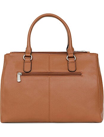 Sac porté main 2 poignées a4 cuir confort hexagona