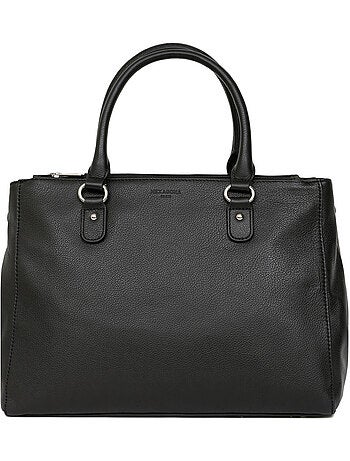 Sac porté main 2 poignées a4 cuir confort hexagona