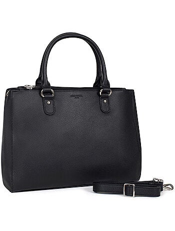 Sac porté main 2 poignées a4 cuir confort hexagona