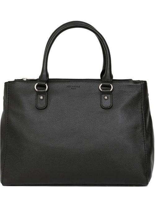 Sac porté main 2 poignées  a4  cuir confort hexagona - Kiabi