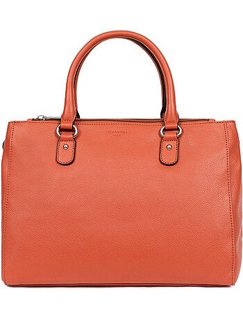Sac porté main 2 poignées a4 cuir confort hexagona