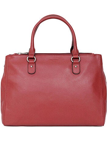 Sac porté main 2 poignées a4 cuir confort hexagona