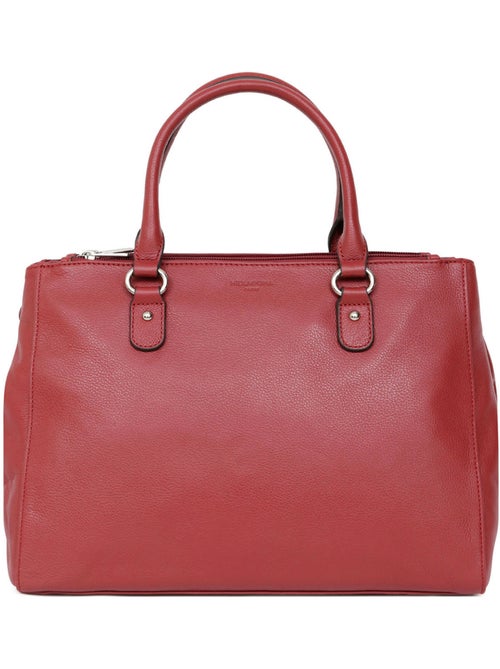 Sac porté main 2 poignées  a4  cuir confort hexagona - Kiabi