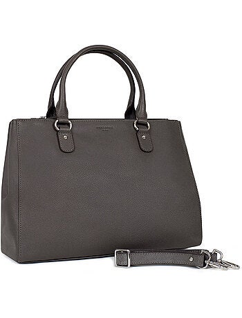 Sac porté main 2 poignées a4 cuir confort hexagona