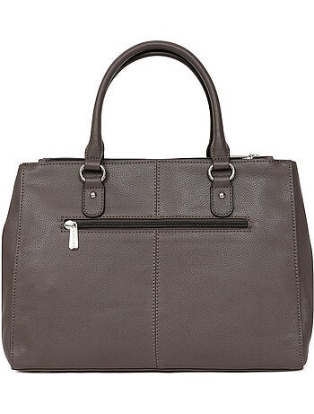 Sac porté main 2 poignées a4 cuir confort hexagona