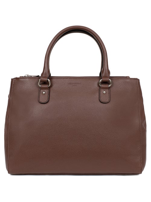 Sac porté main 2 poignées  A4  Cuir CONFORT - Kiabi