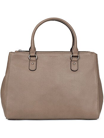 Sac porté main 2 poignées A4 Cuir CONFORT