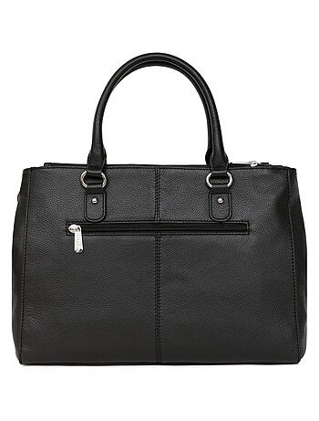 Sac porté main 2 poignées A4 Cuir CONFORT