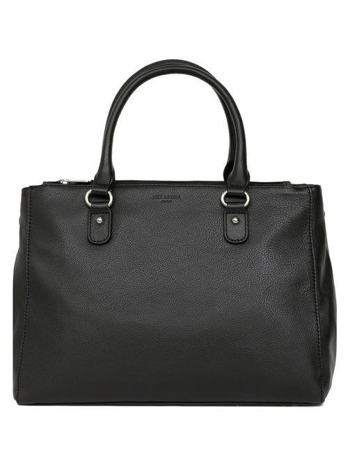 Sac porté main 2 poignées  A4  Cuir CONFORT - Kiabi