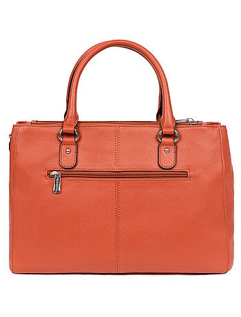 Sac porté main 2 poignées A4 Cuir CONFORT