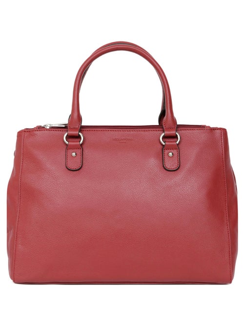 Sac porté main 2 poignées  A4  Cuir CONFORT - Kiabi