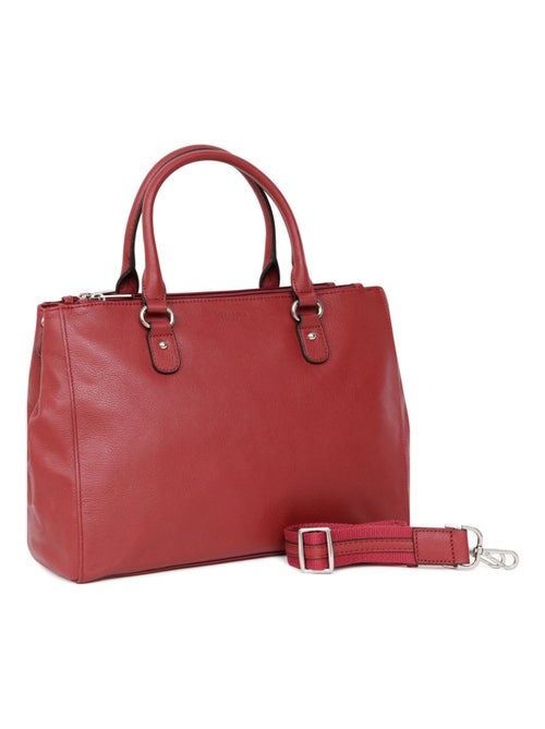 Sac porté main 2 poignées  A4  Cuir CONFORT - Kiabi