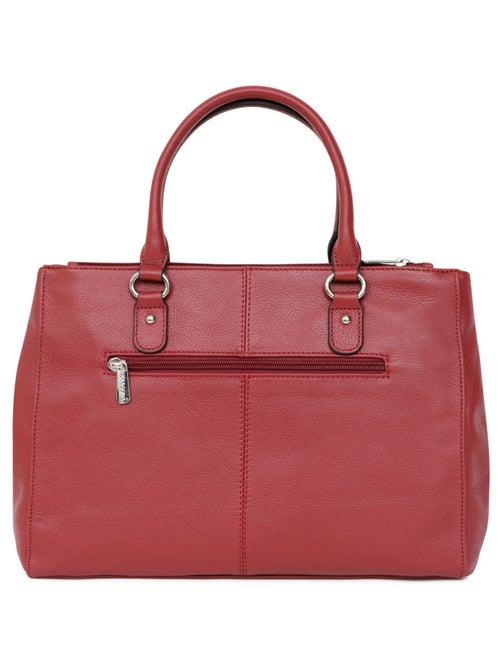 Sac porté main 2 poignées  A4  Cuir CONFORT - Kiabi