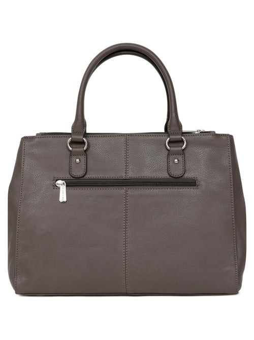 Sac porté main 2 poignées  A4  Cuir CONFORT - Kiabi