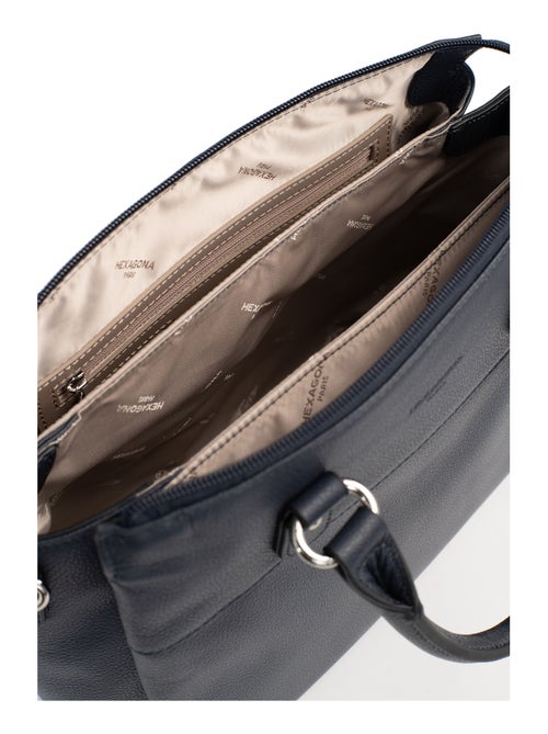 Sac porté main 2 poignées  Cuir CONFORT - Kiabi