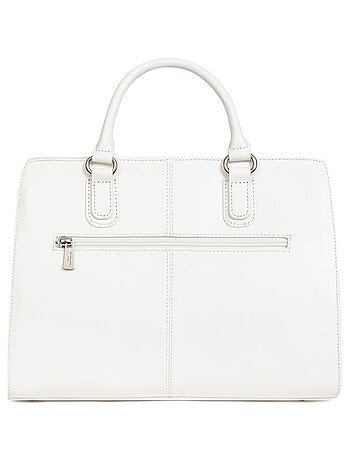 Sac porté main 2 poignées cuir confort hexagona