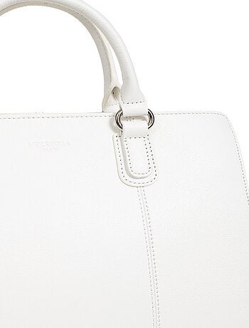 Sac porté main 2 poignées cuir confort hexagona