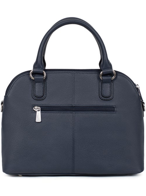 Sac porté main 2 poignées  cuir confort hexagona - Kiabi