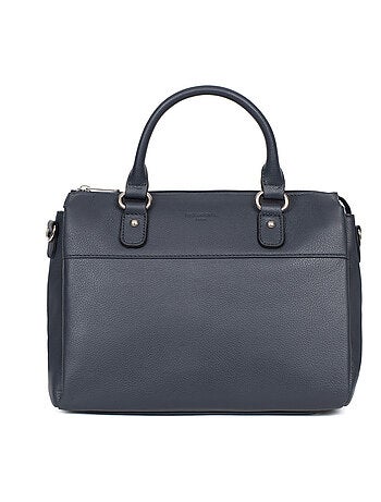 Sac porté main 2 poignées cuir confort hexagona