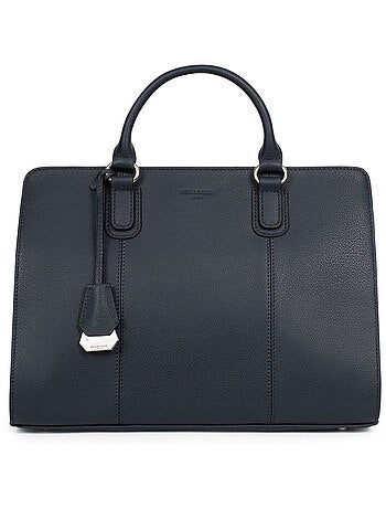 Sac porté main 2 poignées cuir confort hexagona