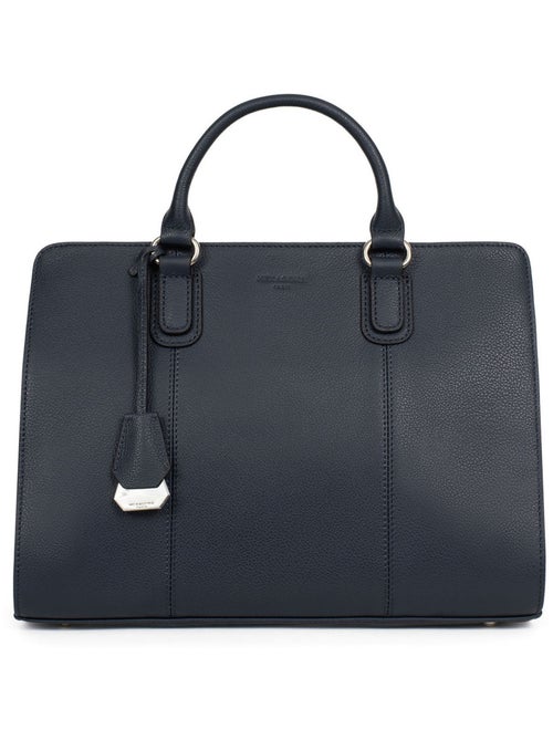 Sac porté main 2 poignées  cuir confort hexagona - Kiabi