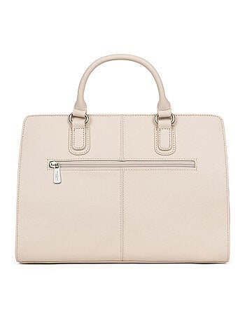 Sac porté main 2 poignées cuir confort hexagona