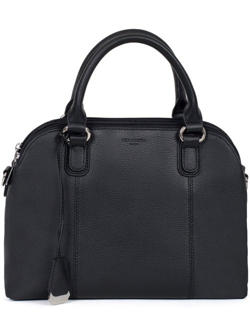 Sac porté main 2 poignées  cuir confort hexagona - Kiabi