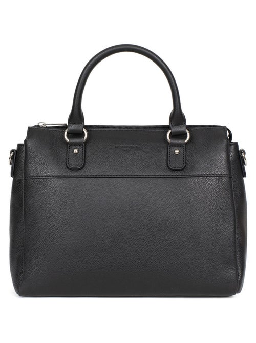 Sac porté main 2 poignées  cuir confort hexagona - Kiabi