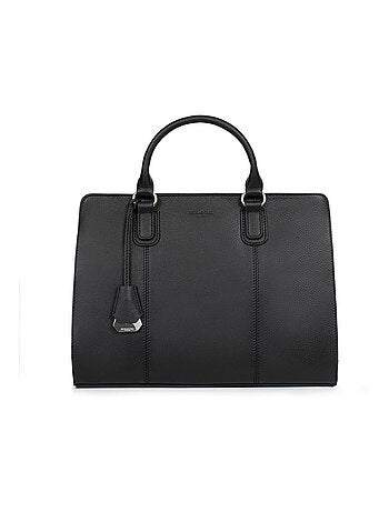 Sac porté main 2 poignées cuir confort hexagona