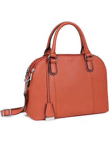 Sac porté main 2 poignées cuir confort hexagona