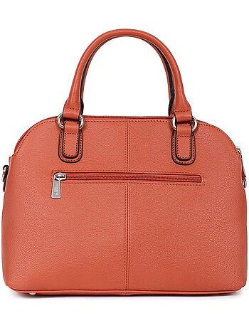 Sac porté main 2 poignées cuir confort hexagona