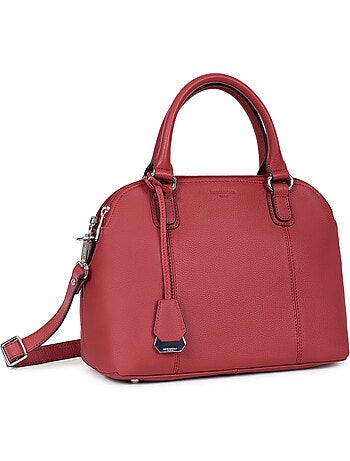 Sac porté main 2 poignées cuir confort hexagona