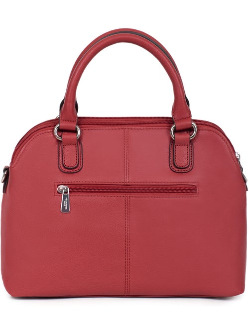 Sac porté main 2 poignées  cuir confort hexagona - Kiabi