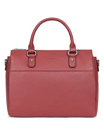 Sac porté main 2 poignées cuir confort hexagona