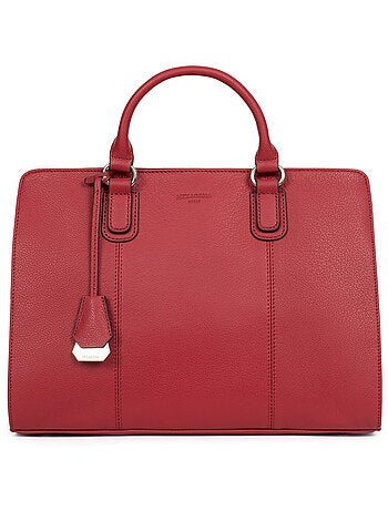 Sac porté main 2 poignées cuir confort hexagona