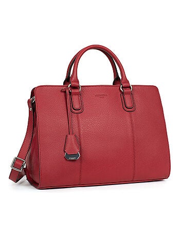 Sac porté main 2 poignées cuir confort hexagona